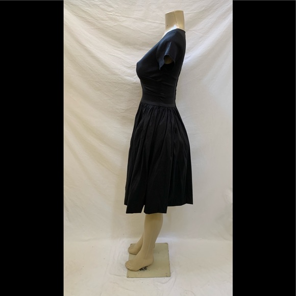 NWT Pinup Couture Size Small Black Short Sleeve Fit & Flare Dress - Picture 8 of 11